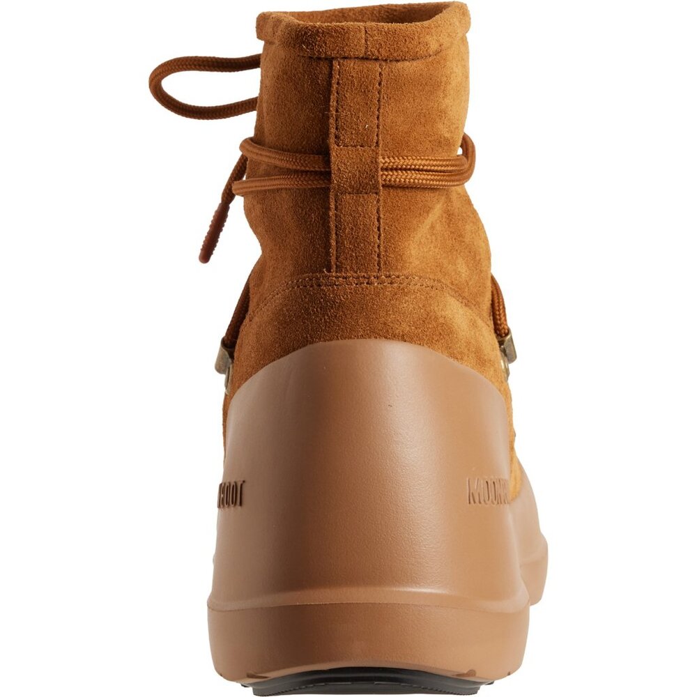 NEW MOON BOOTS Luna Boots - Suede  in Cognac unisex 1025 13s7 - Picture 6 of 8